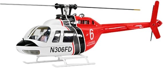 RC Helicopter, Electric Stunt Military RC Aircraft RC Airplane Fighter Model, 2.4G 6CH 470-Class RC Copter for Adults, RC Flying Plane Machines Indoor Outdoor-RTF, Left-hand Control
