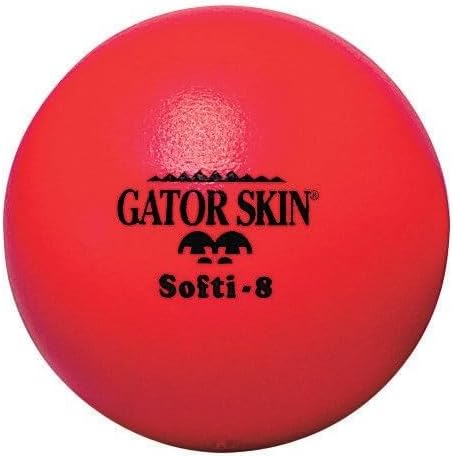 Gator Skin Softi-8 Ball, 8" Red