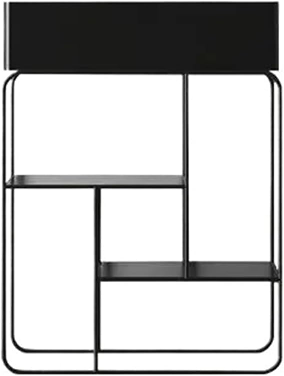 Generisch Bu modern, minimalist, çok katlı bitki standı, oturma odası ve balkon için bir çiçek rafı, demir çiçek saksısı sergi rafı, bir ev dekorasyonudur (altın).
