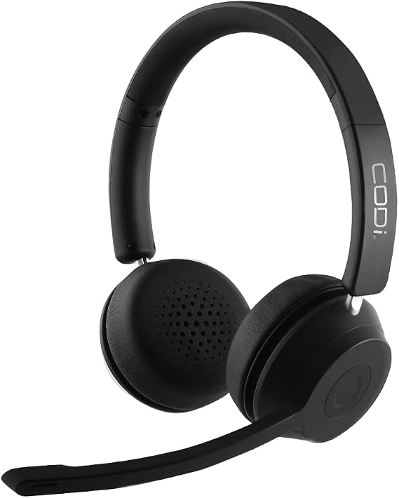 CODi Bluetooth Wireless Dual Ear Stereo Headset w/ENC Microphone