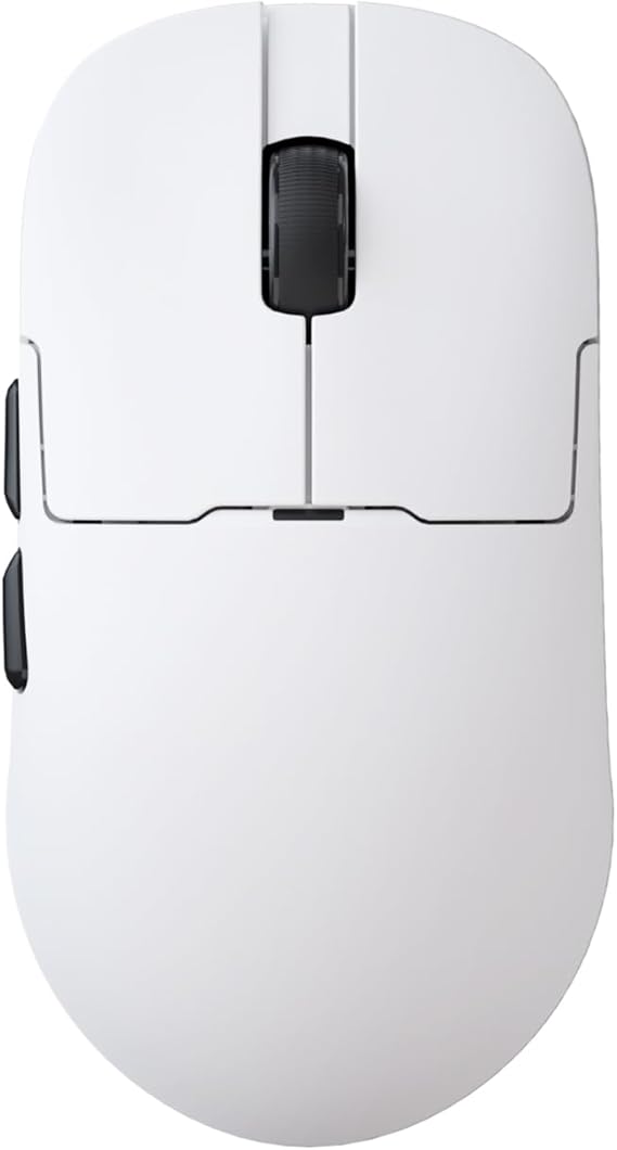 ATTACK SHARK x Ajazz AJ159 Gaming Mouse,2.4G Wireless Mouse,56g Ultralight,26K DPI PAW3395 Sensor,6 Programmable Buttons,Ergonomic Wired Gaming Mouse USB3.0 with 80M Click Switch for PC/MAC