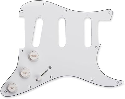 Seymour Duncan Loaded Pickguard BYOP White