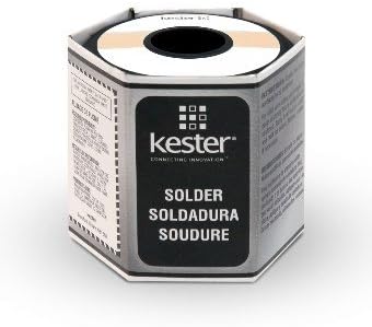 Kester 245 Lead Solder Wire - 1 lb - 0.031 in Wire Diameter - Sn/Pb Compound - 37 % Lead Content - 24-6337-8802 [PRICE is per POUND]