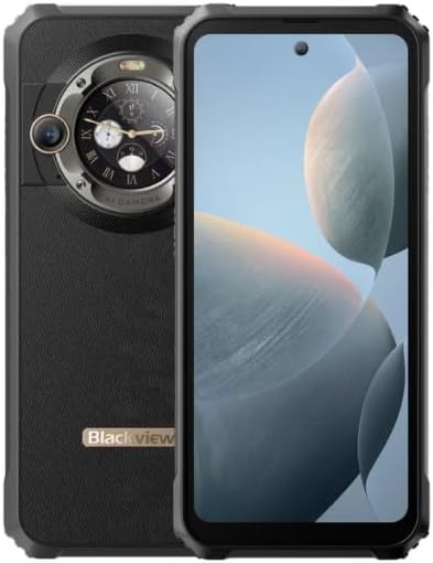 Blackvie 5G Rugged Phone, BL9000(2024) 24GB RAM, 512GB ROM, 8800mAh 120W Fast Charge, 120Hz 6.7’’ FHD+ 2.3K Display, Dual 50MP Camera, Android 13 NFC - Black