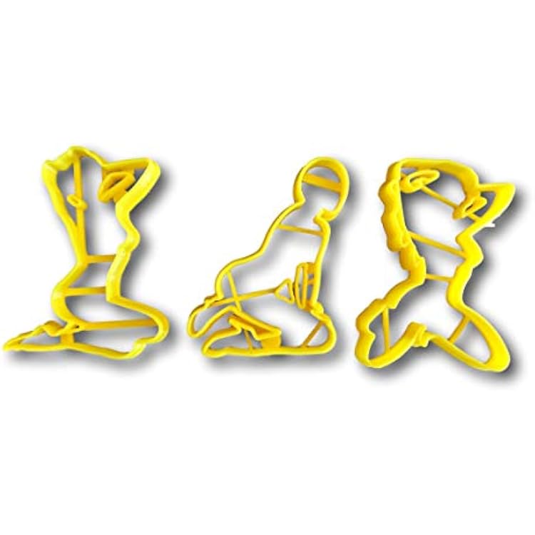 Club Dancers Cookie Cutters Set of 3