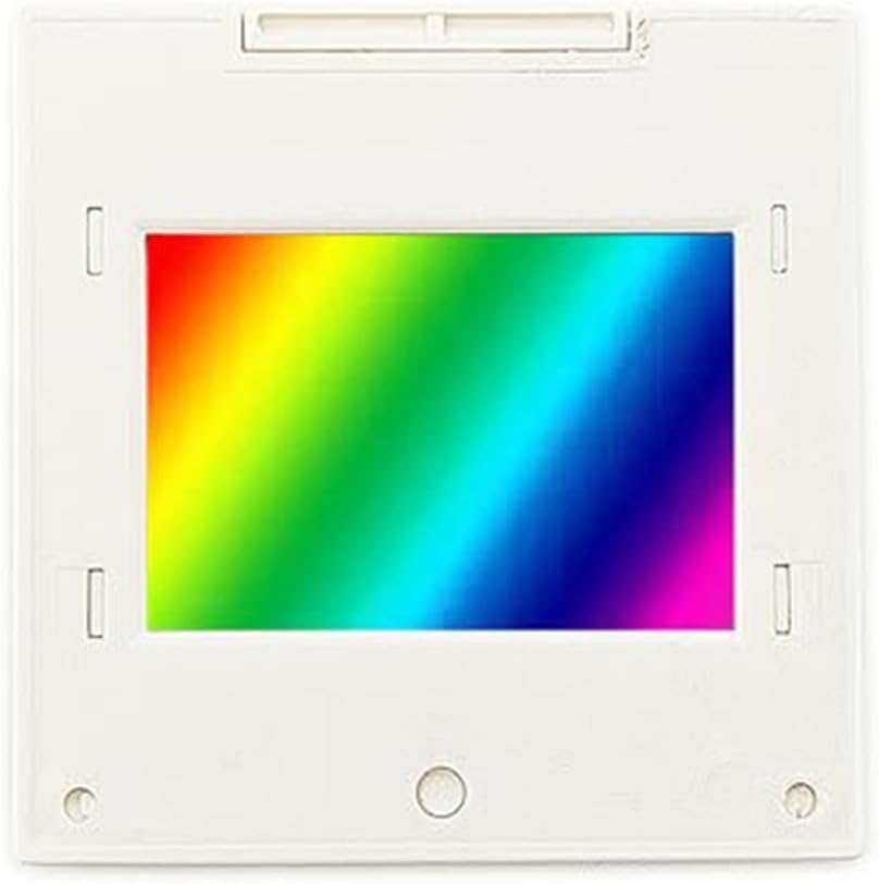 Multi Line Transmission Diffraction Grating 80/300/600/1000/1200/1600 Lines with 2mm Thickness for Spectroscopy Education and Demonstration (1600lines/mm)
