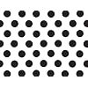 Black and White Polka Dot Tissue Paper - 20 Inch x 30 Inch - 24 XL Sheets Premium Paper Made in USA
