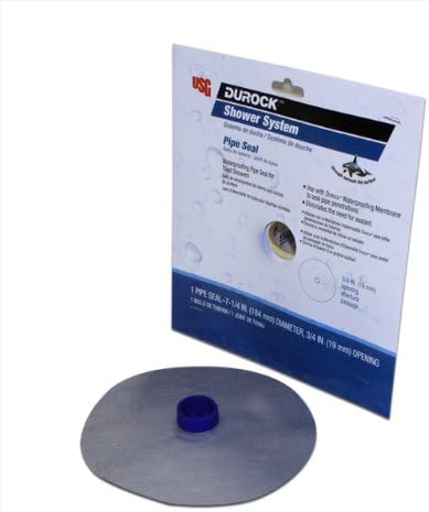 USG Durock Shower System- Pipe Seal