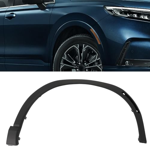 Front Right Fender Flare Molding Trim Compatible with Honda CR-V 2023-2024 Passenger Side Wheel Flare Wheel Arch Molding Trim Replace for 74107-3A0-A90 Front Right