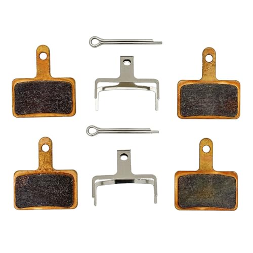 Burromax Brake Pads, for 2024Later TT1600R, HRH, HRS Electric Mini Bike, Replacement Kit 2 Sets with Hardware, Part #10155