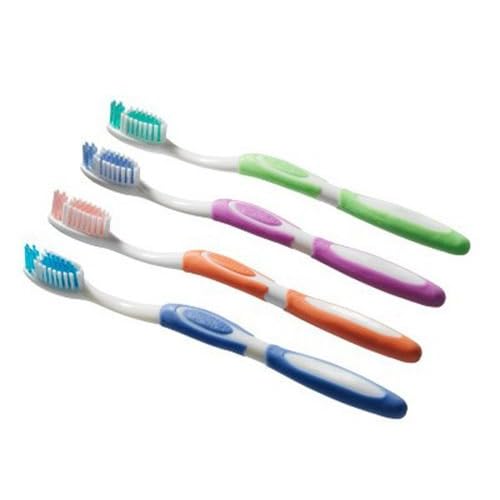 Plak Smacker Mintburst Prepasted Individually Wrapped Toothbrush - Single Use or for Travel Toothbrushes - Made in The USA - Toothbrush with Toothpaste (Multicolor, Box of 144)