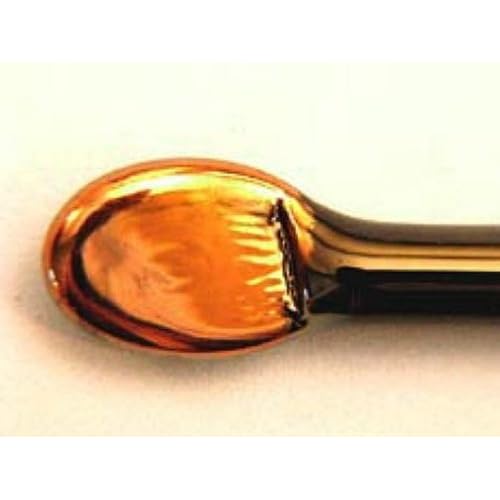 Devardi Glass, Handmade Beadmaking Rods, COE 104 Coppery Black 1 Lb