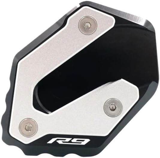 Motorcycle Kickstand Pad For YAM&AHA YZF-R9 YZF R9 YZFR9 2025 Motorcycle Kickstand Foot Side Stand Extension Pad Support Plate Enlarge Stand