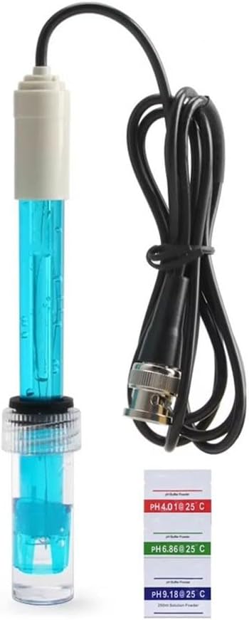 ORP Electrode Probe, PH ORP Replacement Probe With BNC Connector 300Cm Cable0-14 Q9 Probe Controller For PH Meters Controllers Water Testing Labs