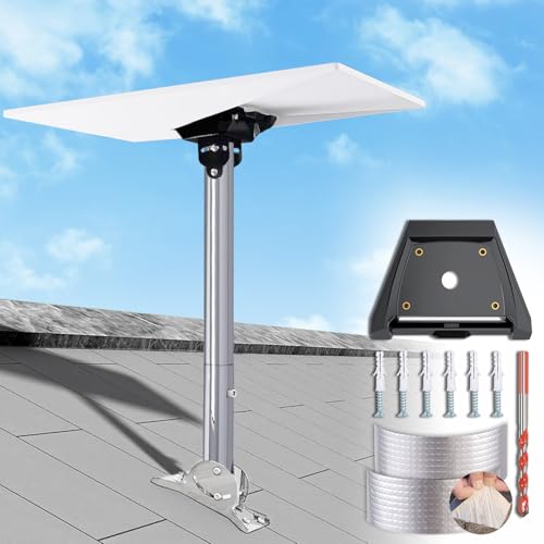 Starlink Gen 3 Flat Mount Kit, Starlink Standard Dish Magnetic Quick Release Roof Mount Kit for RV, Vans, Boat, Overlanding 4.9-14