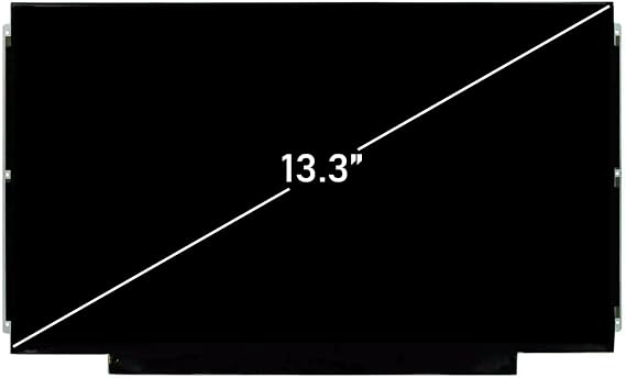 13.3" Replacement Laptop Screen For Latitude 13 3380 Wxga Led Lcd Display Monitor Panel 30 Pins Connector