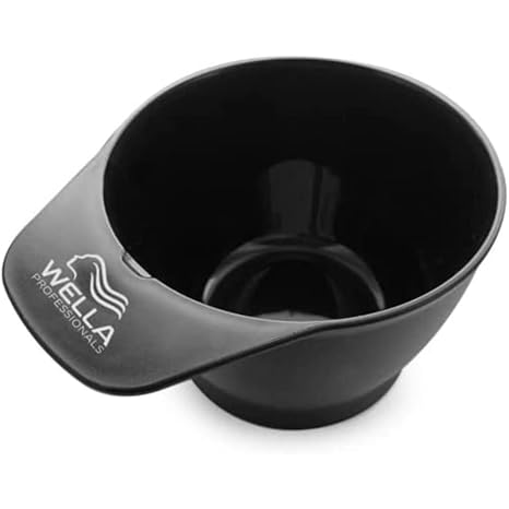 Wella Professionals Color Mixing Bowl, Black Logo, Great for Color Mixing, For Professional or At-Home Use, Holds up to 20 oz