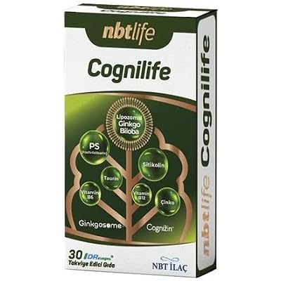 Nbtlife Cognilife 30 DR Capsules Containing Liposomal Ginkgo Biloba
