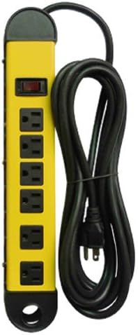 PS-678 6 Outlet Metal Power Strip