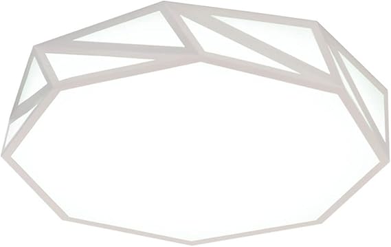 LED Ceiling Light Flush Mount with Acrylic Lampshade Ceiling Lamp Fixtures Metal Design with Acrylic Shade Easy to Install Lighting Fixture Household Lights Used in Aisles, Entrances, Balco