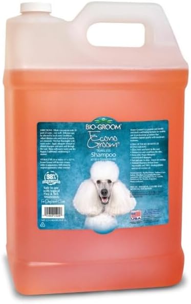 Bio-Groom Econo-Groom Tearless Dog Shampoo Concentrate, 2.5 Gallons | Cat & Dog Bathing Supplies, Puppy Shampoo for Gentle Skin, Cruelty-Free, Made in USA, Hypoallergenic, Tear-Free Products