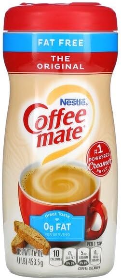 Nestle Coffee-Mate Original Fat-Free Powdered Creamer 453g (16oz)