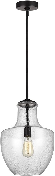 Generation Lighting P1461ORB Baylor One Light Pendant, Oil Rubbed Bronze, 1-Light, cETL Listed, Safety Rated for Wet Locations, Aluminum Construction, All Mounting Hardware Included