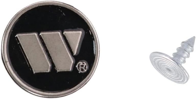 Welch Mens Metal Bachelor Buttons for Suspenders 4 Packs