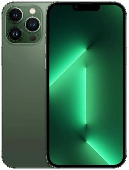 Original Back Glass Replacement for iPhone 13 Pro Max All Carriers with Pre-Installed Adhesive and Repair 13 Pro Max Tool (Green)