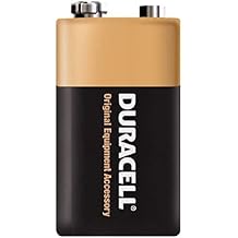 Duracell 9 Volt Alkaline Battery 10 Pieces