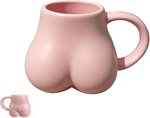Butt Funny Coffee Mugs For Women-Novelty Coffee Mugs