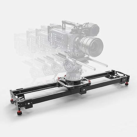 Konova K Cine Slider 150cm (59 Inch) for Large Cameras with Large Lenses Like Arri and Red Camera