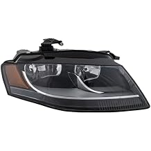 Go-Parts - Headlight Assembly for Audi A4 2009-2012, Right (Passenger), Halogen, Sedan/Wagon, Replacement 2010 2011