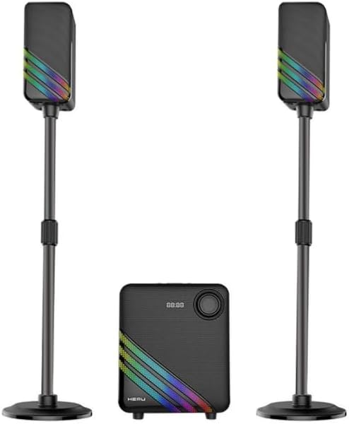 HEPU HP-TV02 2+1 Ev Sinema Sistemi – Bluetooth + USB + SD Kart + AUX + Kumandalı