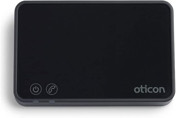 Oticon TV Adapter 3.0 - Wireless Bluetooth TV Audio Streaming Device for Oticon Hearing Aids (Opn, Opn S, Opn Play, Xceed), Interruption-Free, 15 Meter Range