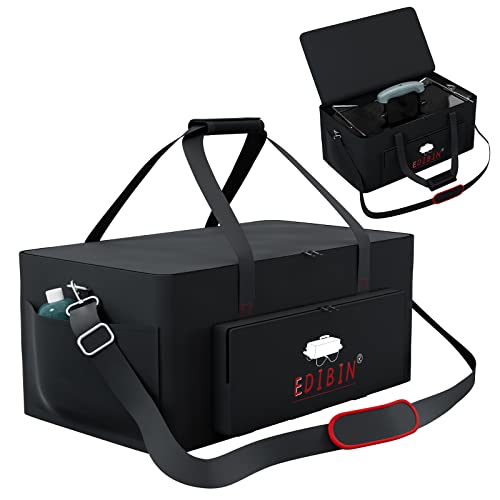 Portable Grill Carry Bag Fit for Weber 1141001 Go Anywhere Gas Grill, Compatible with Weber 121020 Go-Anywhere Charcoal Griddle,Heavy Duty 600D Waterproof Go anywhere gas grill Carry Bag