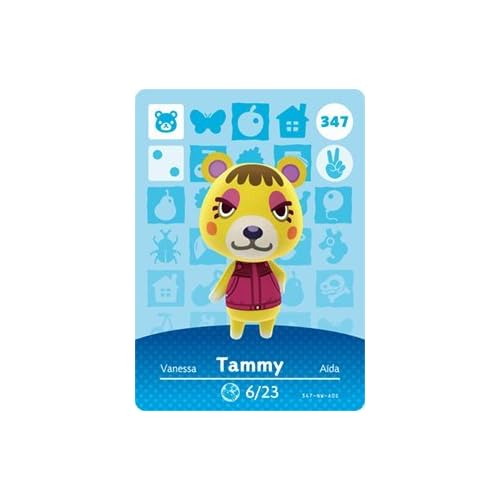 Tammy - Nintendo Animal Crossing Happy Home Designer Series 4 Amiibo Card - 347