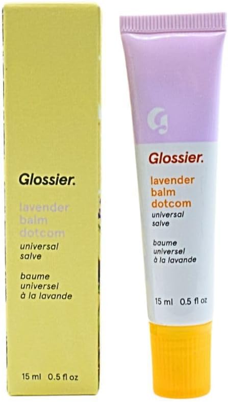 Glossier - Balm Dotcom Lip Balm & Skin Balm - Lavender - Transparent Purple