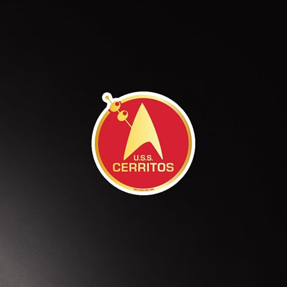Star Trek: Lower Decks U.S.S. Cerritos Magnet 4 in x 4 in - Officially Licensed