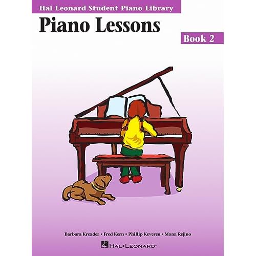 Piano Lessons Book 2 Hal Leonard Student Piano Library | Beginner Piano Method with Step-by-Step Lessons, Theory, and Exercises | Educational Sheet Music for Kids and Adults Paperback June 1, 1996