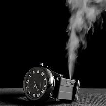Smoke Watch Pro Magic Tricks Two Remote Control Switches Real Watch Making Smoke Production Magic Stage Close-up Illusions Gimmicks Props(black)