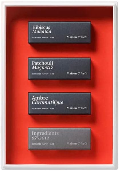 Maison Crivelli - COFFRET EXTRAITS - discovery set 4 x 1,5 ml