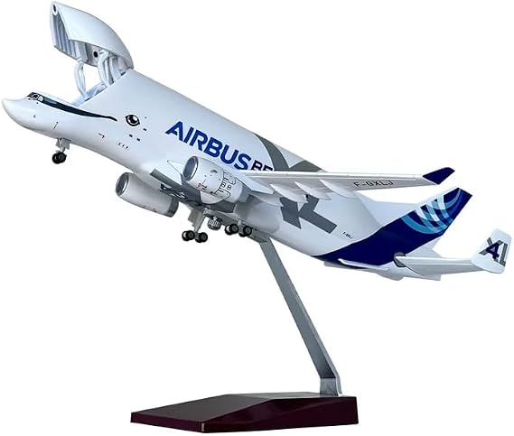 Beluga XL A330 Airplane Model Kit with Openable Cargo Bay and Detachable Engine,1/200 Scale a330 Super Beluga Transport Model with Stable Stand for Display and Gift
