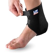 LP SUPPORT 757 Adjustable Ankle Stabilizer Brace Support - One Size - Pack of 1