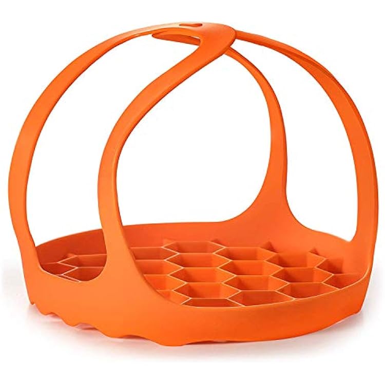 SiCheer Pressure Cooker Sling Silicone Bakeware Sling Compatible with Instant Pot 3 Qt, Compatible with Other Brand Multi-Function Cookers