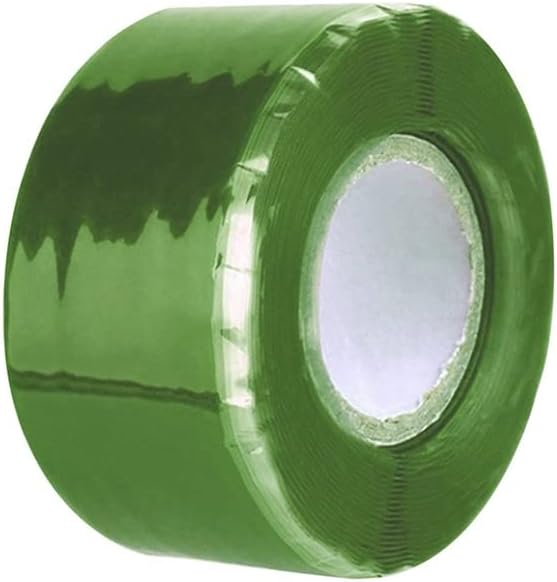 1.5/3M Multi-Purpose Self-Adhesive Strong Black Rubber Silicone Repair Waterproof Bonding Tape Rescue Self Fusing Wire (Color : Green Tape, Size : 300cm x 2.5cm)
