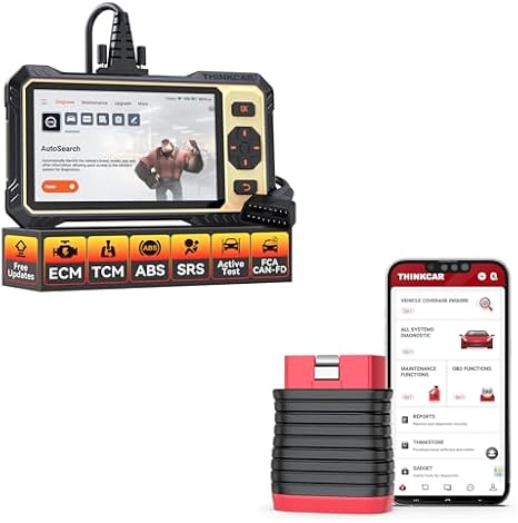 THINKCAR THINKSCAN 662 OBD2 Scanner +THINKCAR THINKDIAG BD6 OBD2 Scanner Bluetooth
