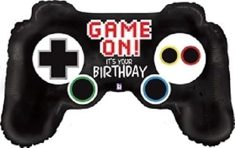 36" Video Game Controller Mylar Balloon by Video Game Party Supplies