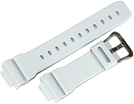 Casio 10222709 Genuine Factory Replacement Resin Watch Band fits DW-6900FS-8SJ DW-6900FS-8J
