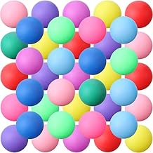 Chivao 200 Pieces Table Tennis Balls Washable Game Table Tennis Mini Plastic Balls for Pool Carnival Party Game